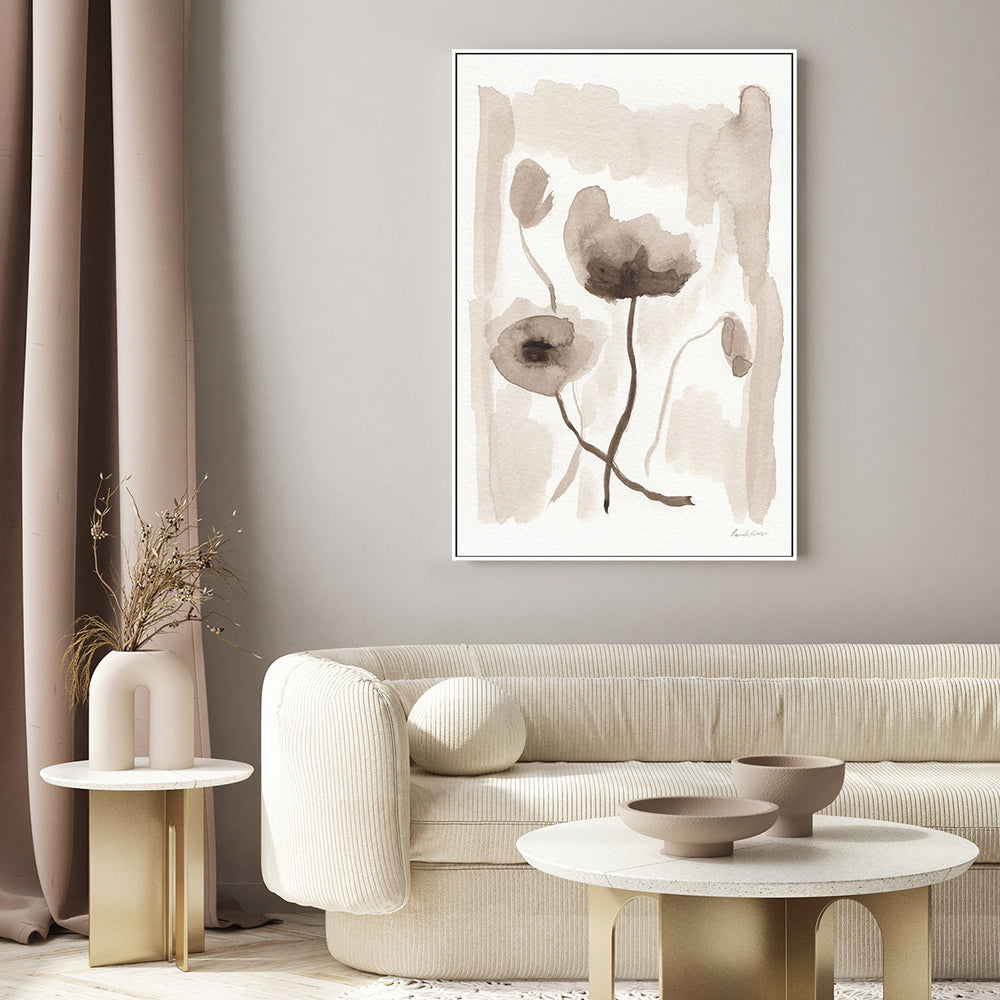 wall-art-print-canvas-poster-framed-Sepia Florals, Style A , By Pamela Munger-GIOIA-WALL-ART