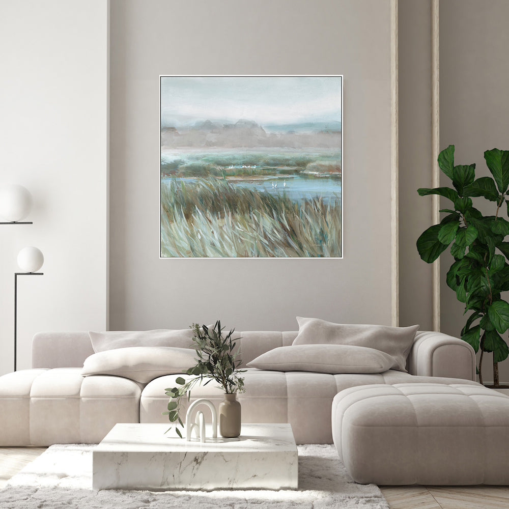 wall-art-print-canvas-poster-framed-Serene Landscape, Style A , By Danhui Nai-GIOIA-WALL-ART