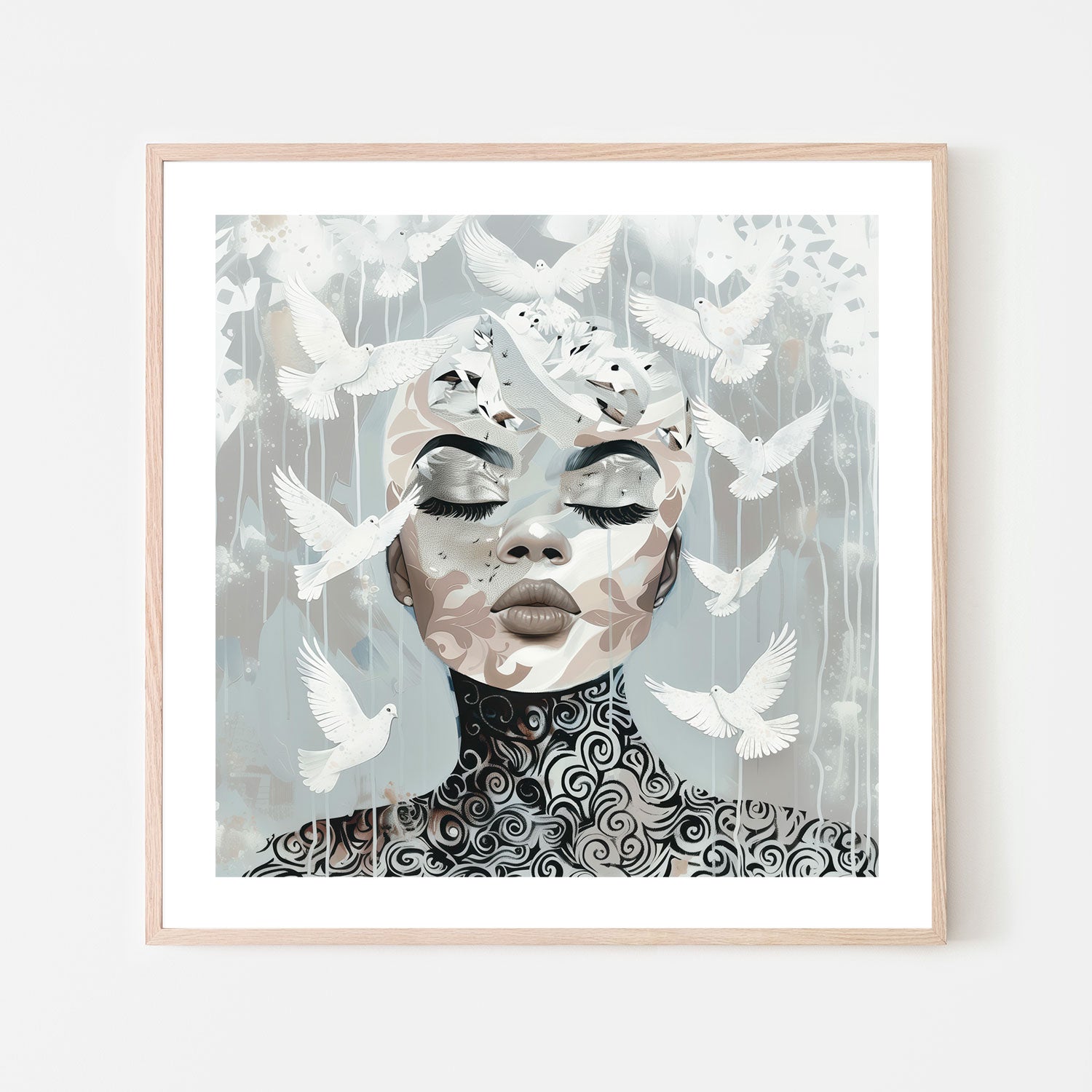 wall-art-print-canvas-poster-framed-Set Me Free , By Bella Eve-6