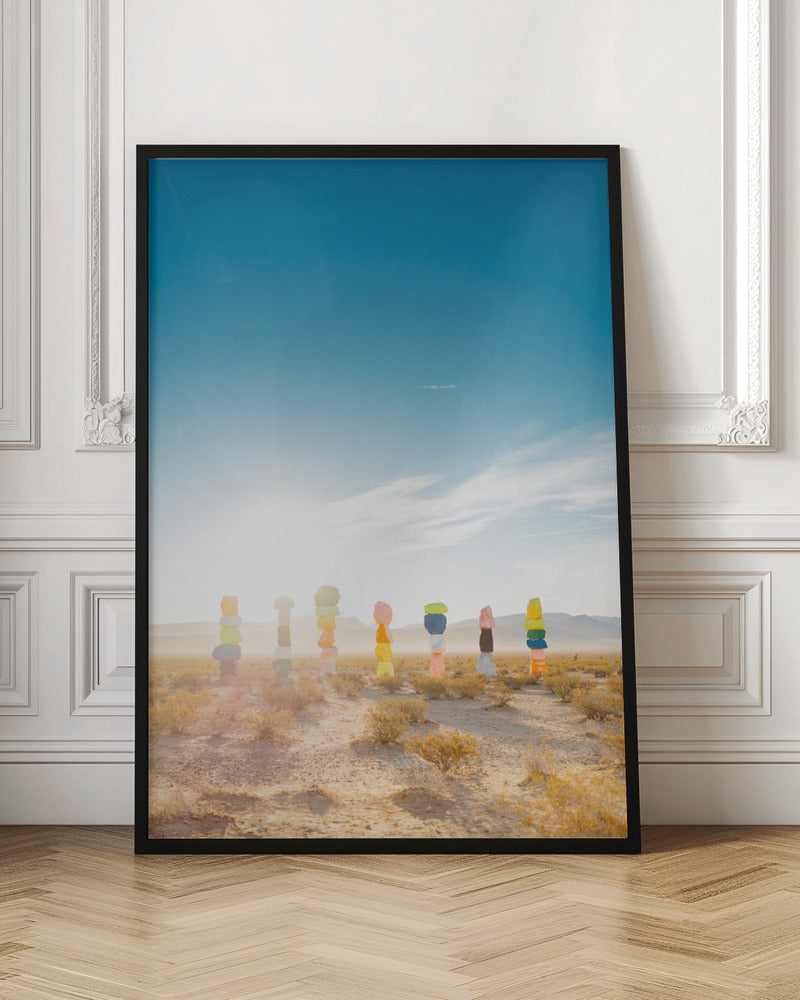 wall-art-print-canvas-poster-framed-Seven Magic Mountains Sunrise , By Bethany Young-3