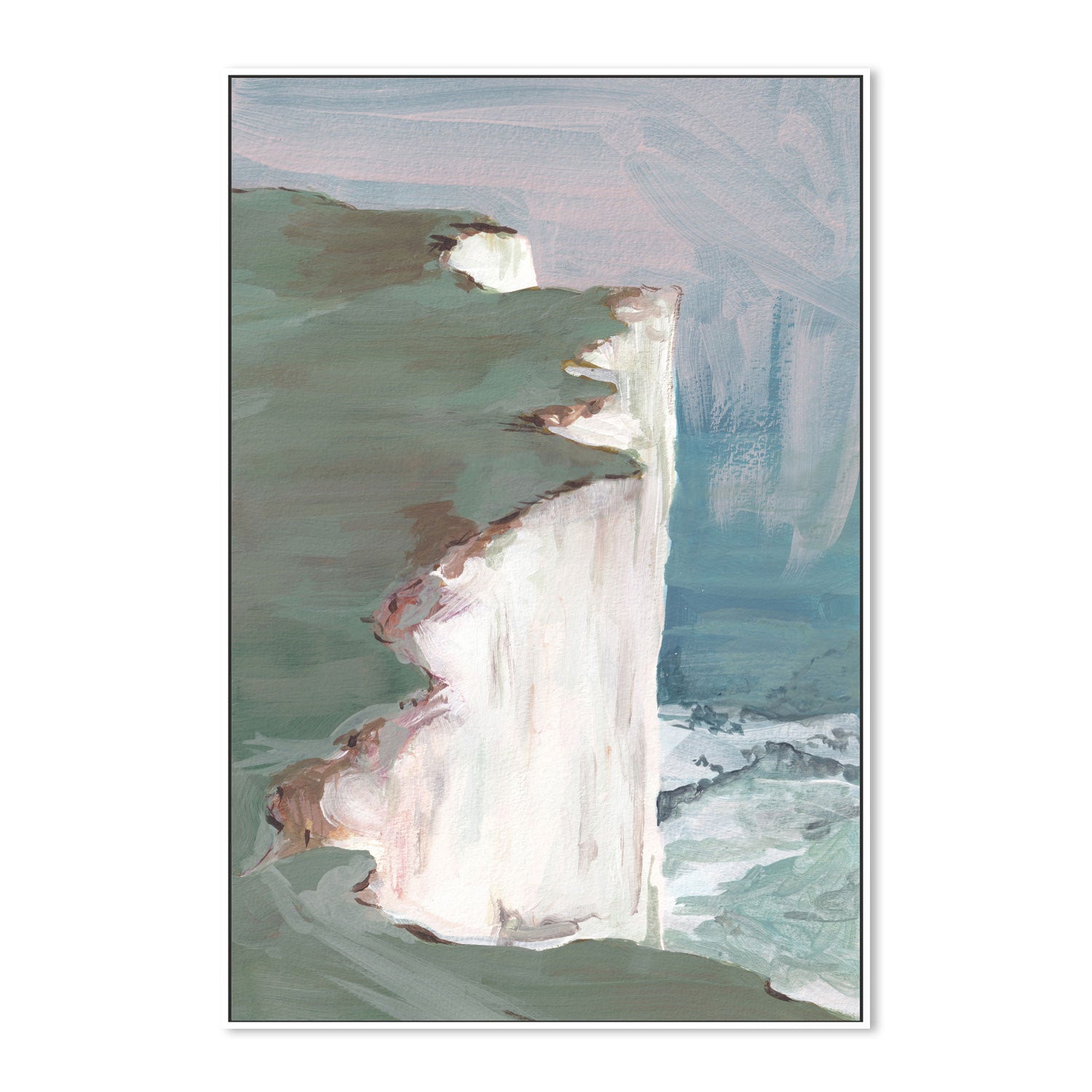 wall-art-print-canvas-poster-framed-Seven Sisters Cliff , By Alice Kwan-5