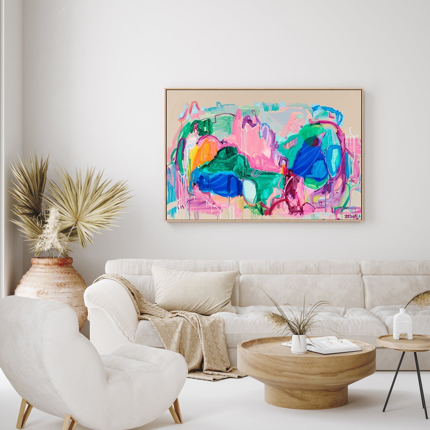 wall-art-print-canvas-poster-framed-Shangri-La , By Belinda Stone-GIOIA-WALL-ART