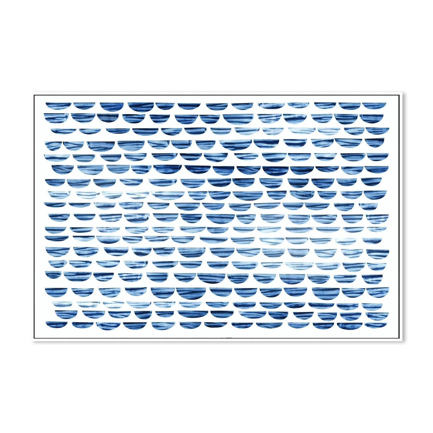 wall-art-print-canvas-poster-framed-Shibori Waves-by-Dear Musketeer Studio-Gioia Wall Art