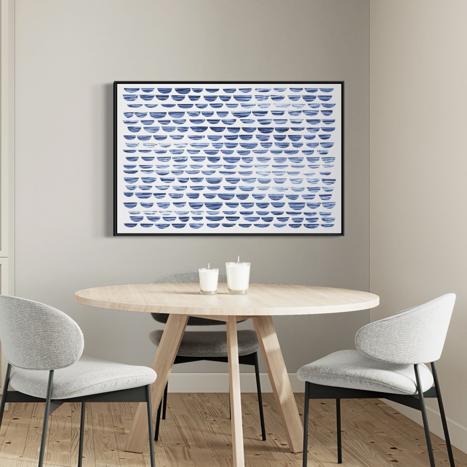 wall-art-print-canvas-poster-framed-Shibori Waves-by-Dear Musketeer Studio-Gioia Wall Art