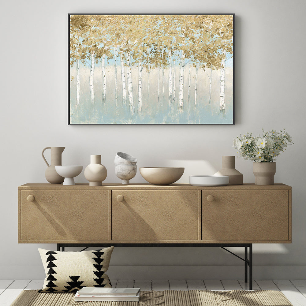 wall-art-print-canvas-poster-framed-Shimmering Forest, Style A-by-James Wiens-Gioia Wall Art