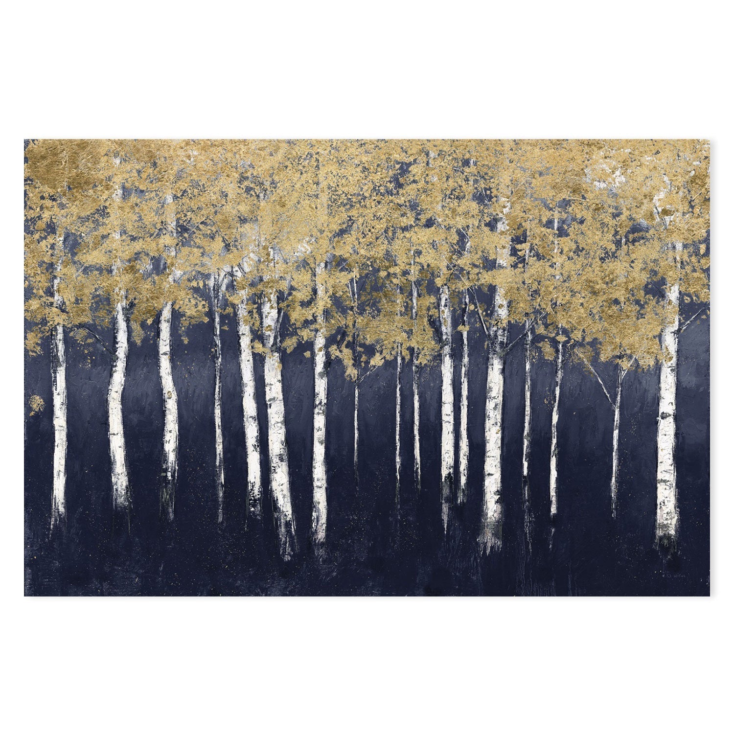 wall-art-print-canvas-poster-framed-Shimmering Forest, Style B-by-James Wiens-Gioia Wall Art