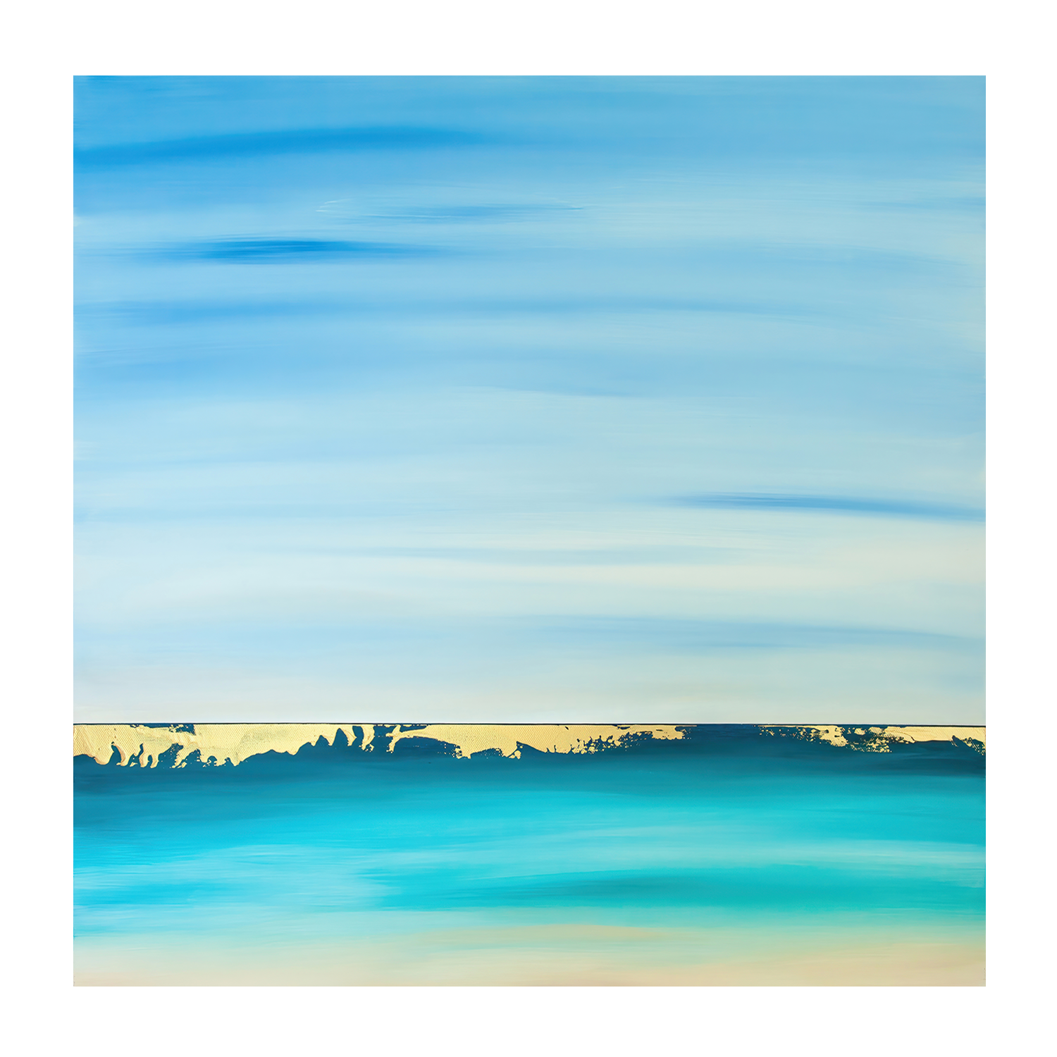 wall-art-print-canvas-poster-framed-Shimmering Horizon , By Jack Story-1