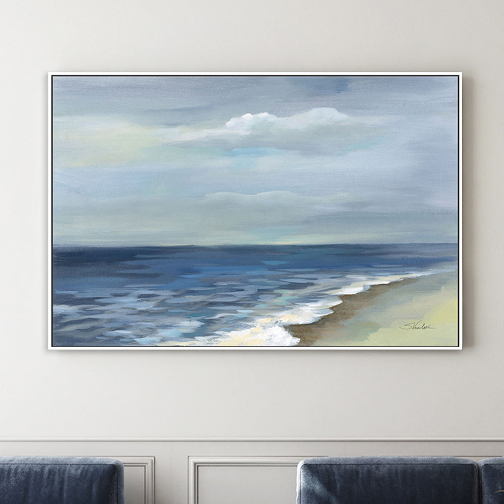 wall-art-print-canvas-poster-framed-Silent Waves-by-Silvia Vassileva-Gioia Wall Art