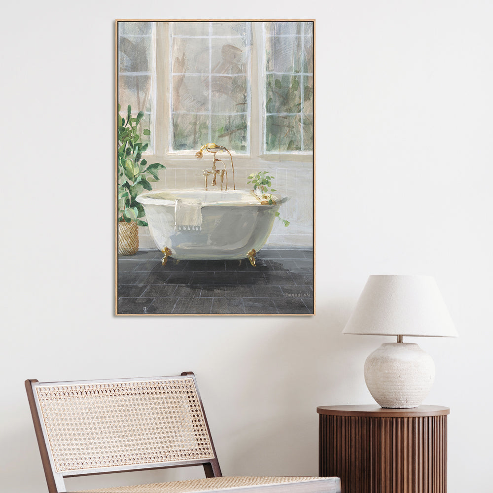 wall-art-print-canvas-poster-framed-Simple Pleasures Bath , By Danhui Nai-2