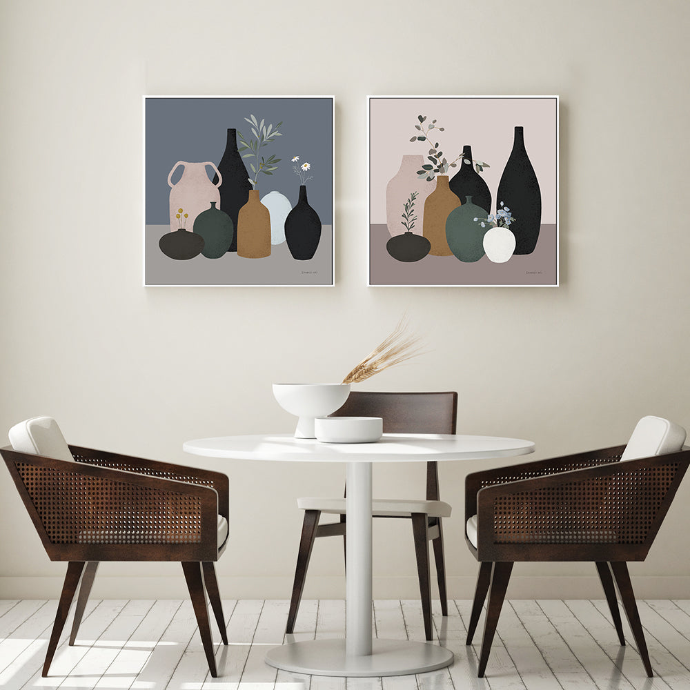 wall-art-print-canvas-poster-framed-Simple Vessels, Style A & B, Set Of 2 , By Danhui Nai-7