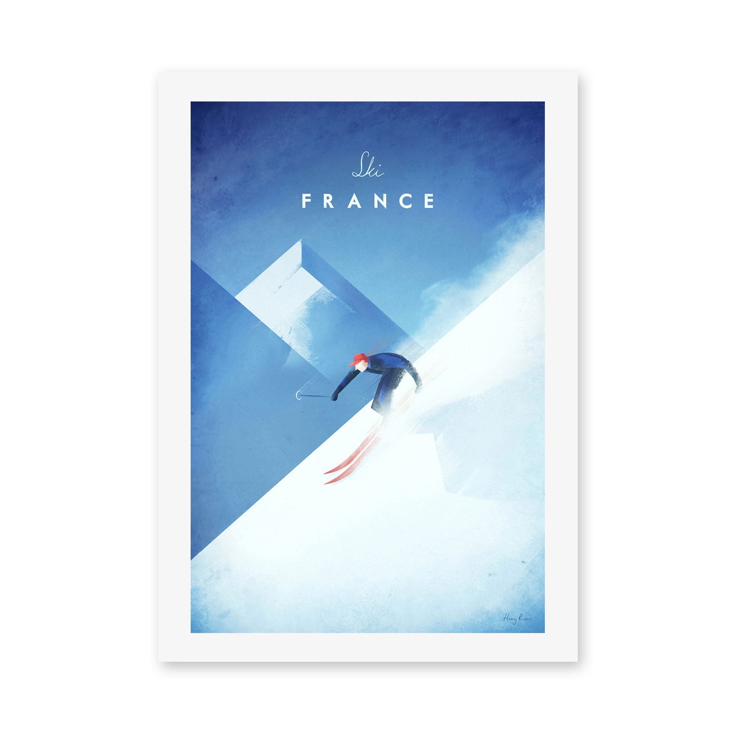 wall-art-print-canvas-poster-framed-Ski France , By Henry Rivers-GIOIA-WALL-ART