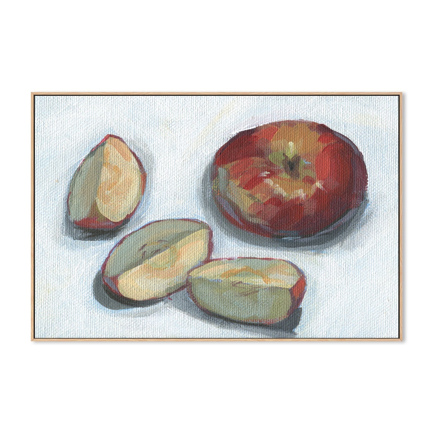 wall-art-print-canvas-poster-framed-Sliced Apples , By Carrie Arnold-4