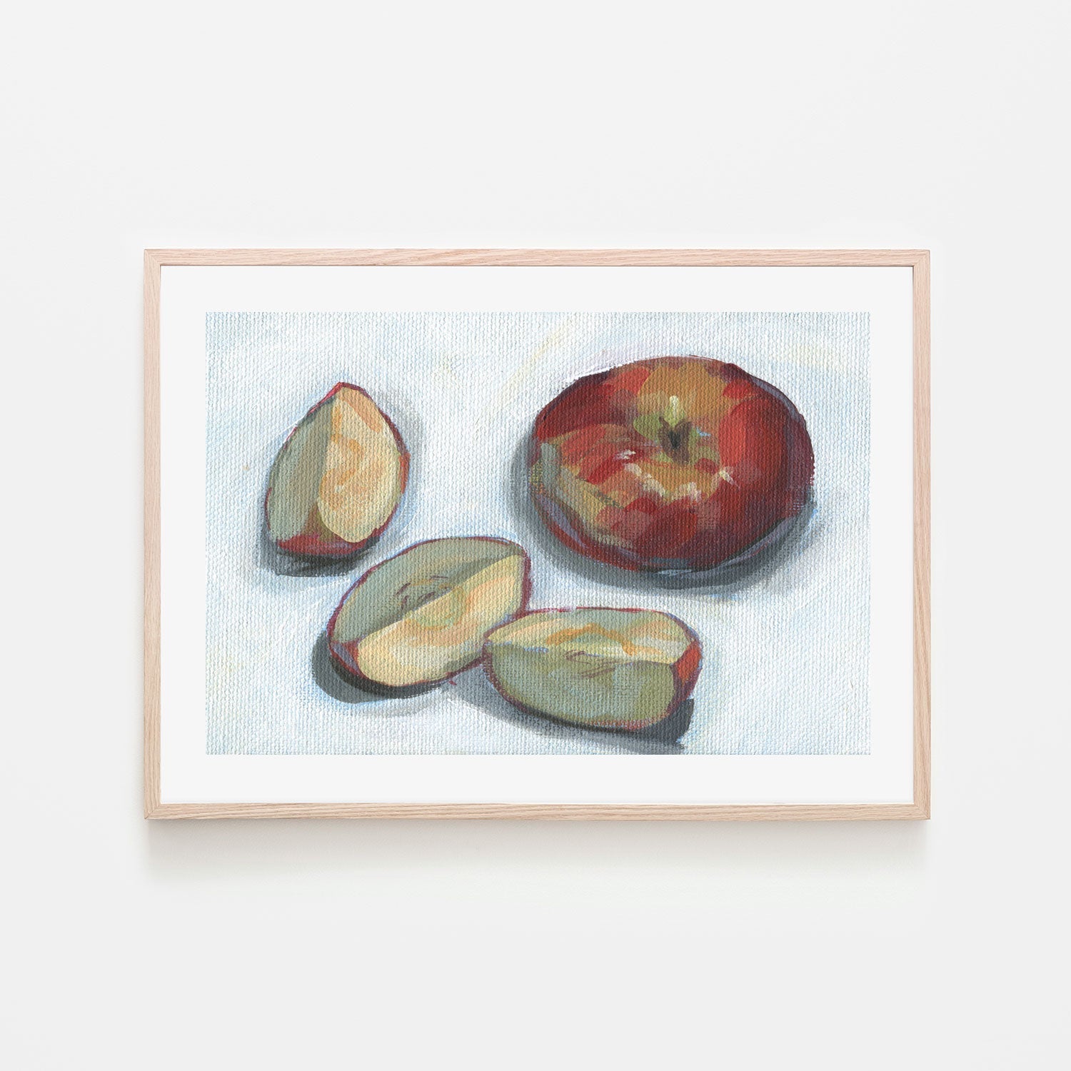 wall-art-print-canvas-poster-framed-Sliced Apples , By Carrie Arnold-6