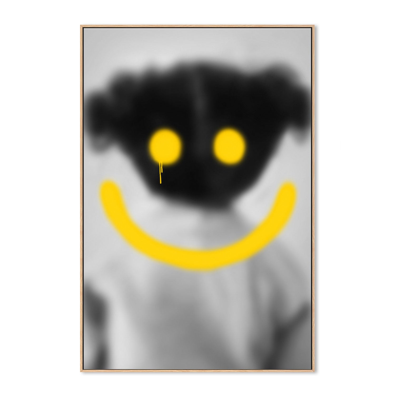 wall-art-print-canvas-poster-framed-Smile, Style B , By Gabriella Roberg-4