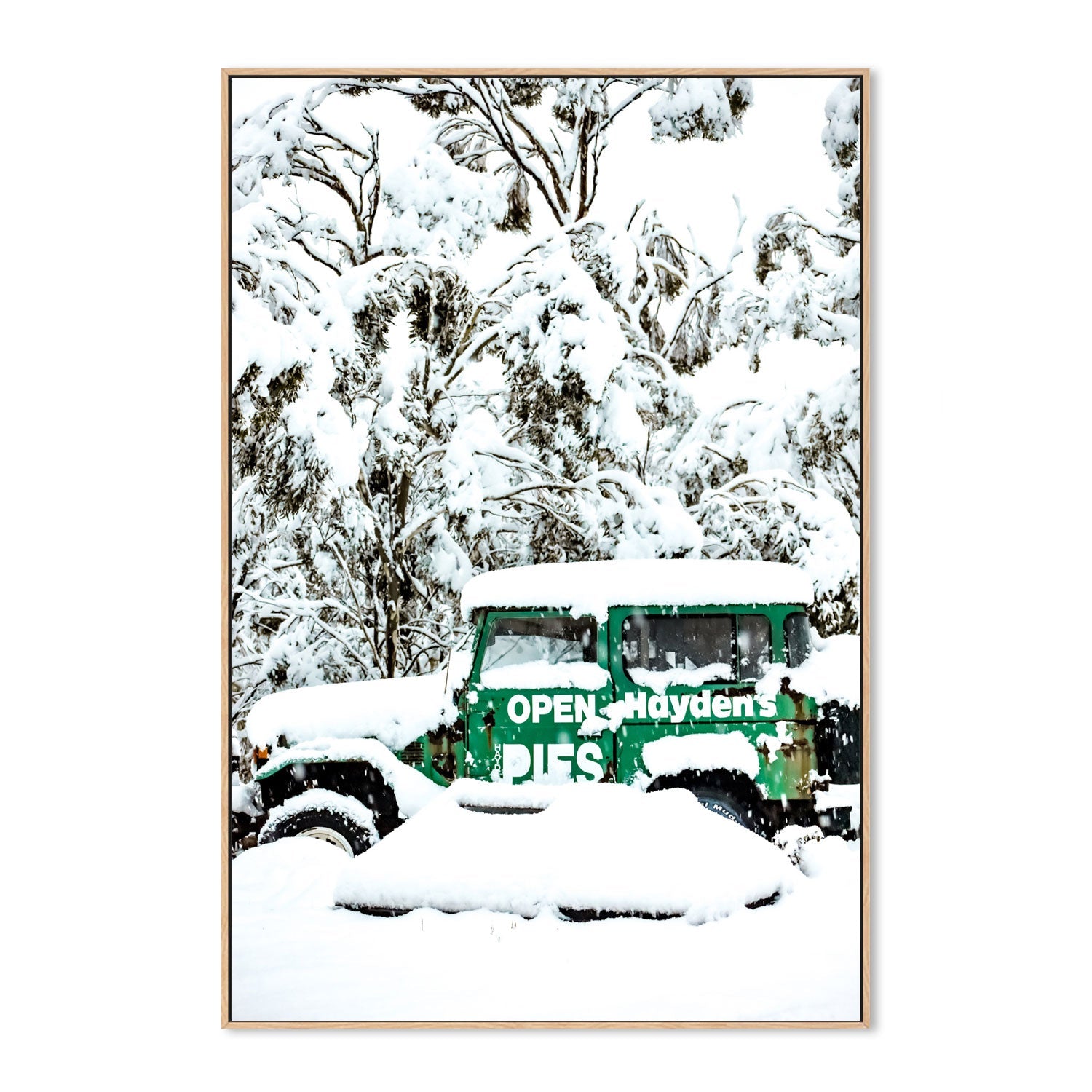 wall-art-print-canvas-poster-framed-Snow Day, Jindabyne , By Maddison Harris-4