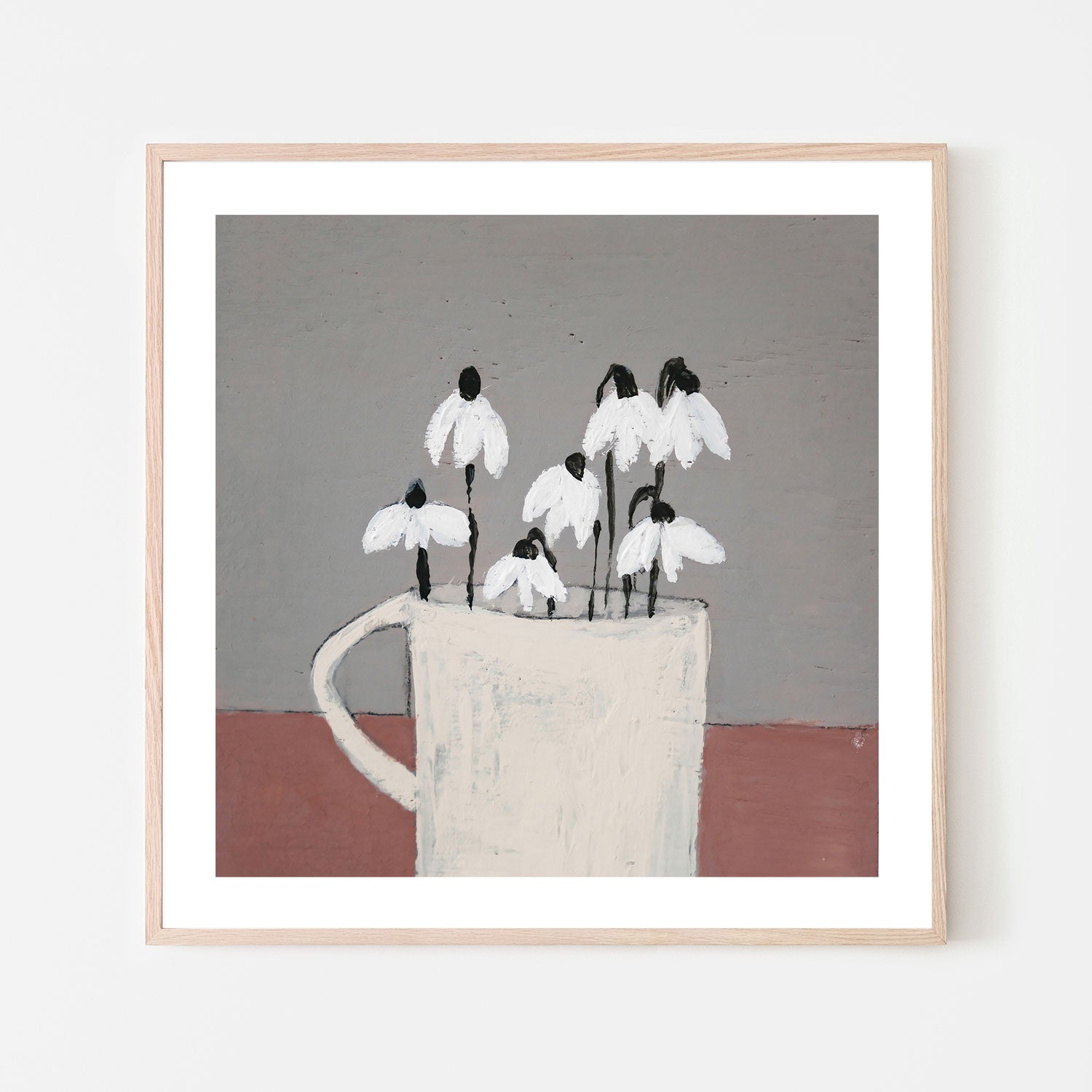 wall-art-print-canvas-poster-framed-Snowdrops , By Louise O'hara-6