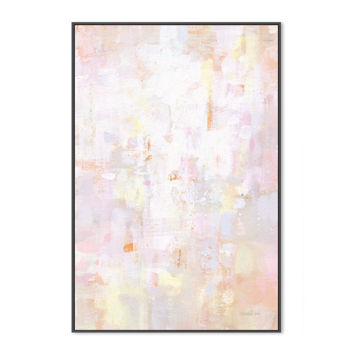 wall-art-print-canvas-poster-framed-Soft Blush Serenade , By Danhui Nai-3