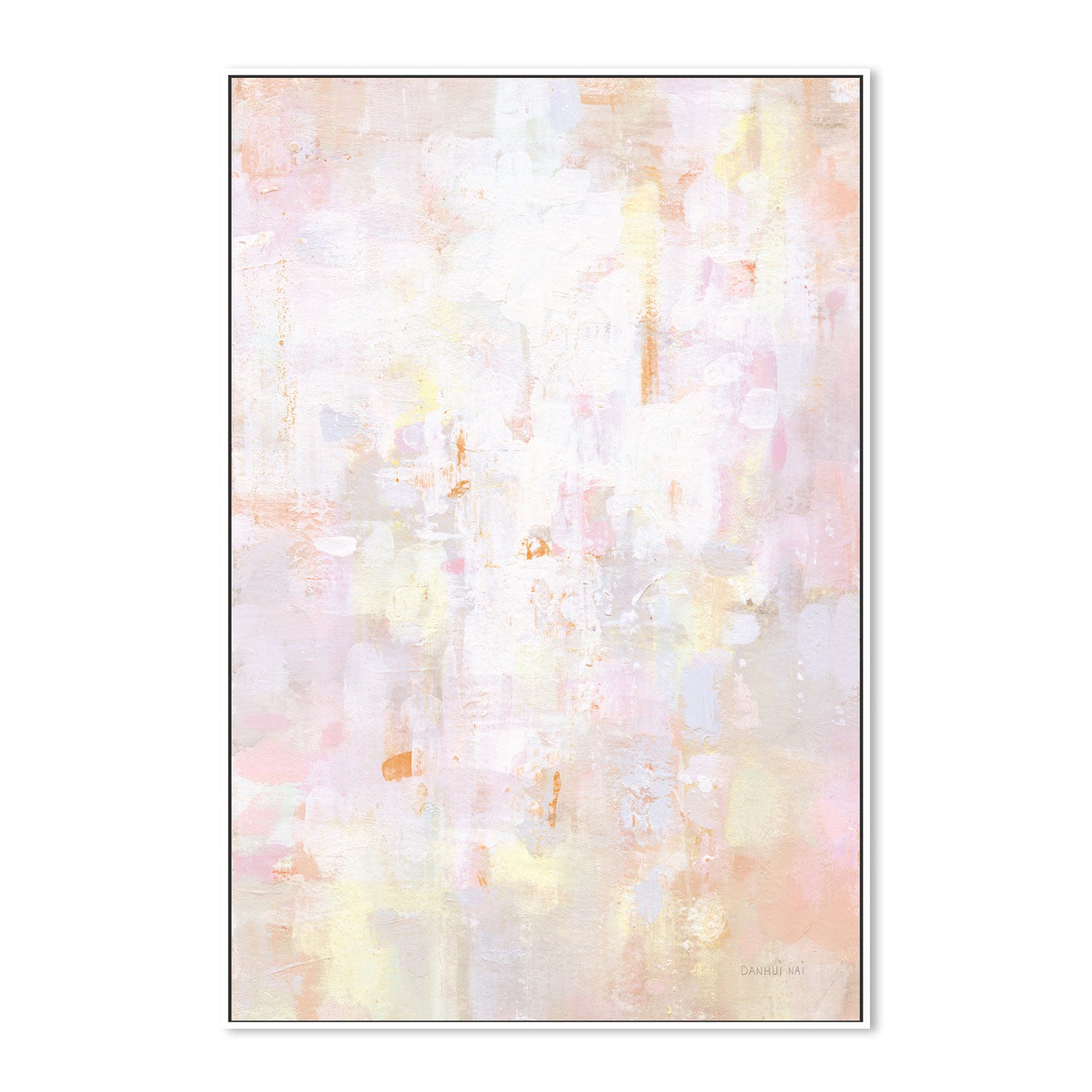 wall-art-print-canvas-poster-framed-Soft Blush Serenade , By Danhui Nai-5