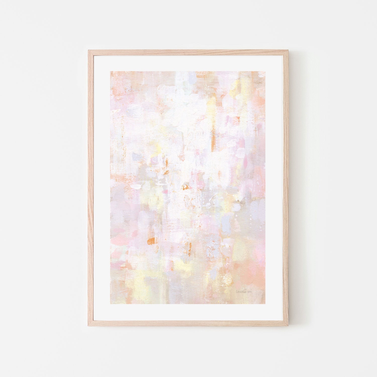 wall-art-print-canvas-poster-framed-Soft Blush Serenade , By Danhui Nai-6