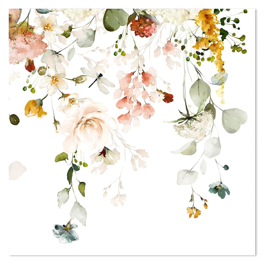 wall-art-print-canvas-poster-framed-Soft Florals, Style B-by-Gioia Wall Art-Gioia Wall Art