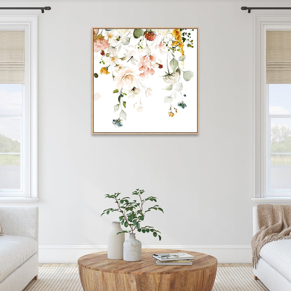 wall-art-print-canvas-poster-framed-Soft Florals, Style B-by-Gioia Wall Art-Gioia Wall Art