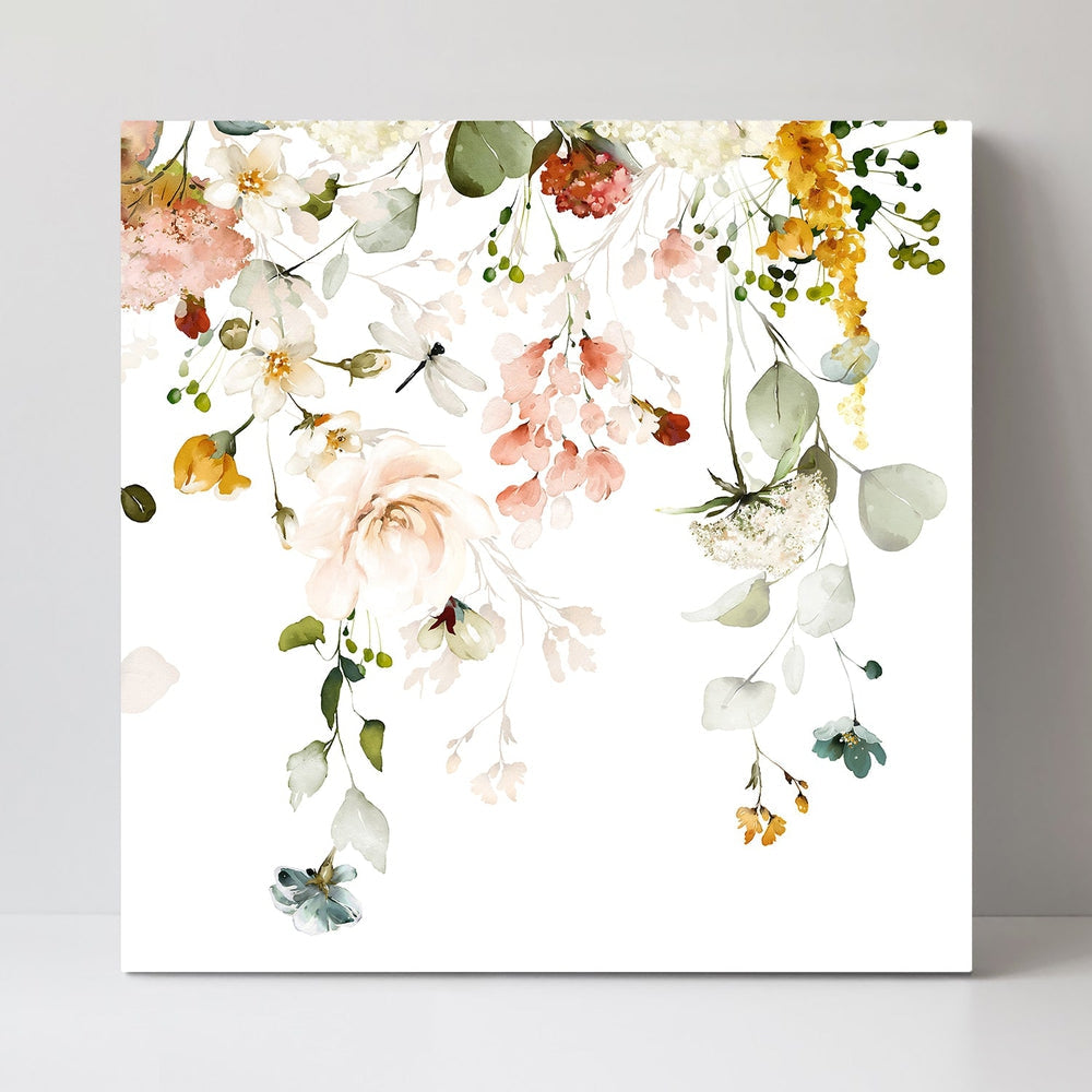 wall-art-print-canvas-poster-framed-Soft Florals, Style B-by-Gioia Wall Art-Gioia Wall Art