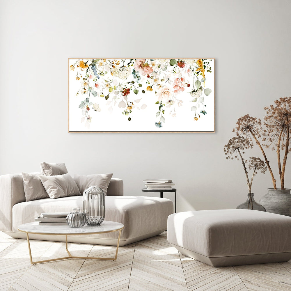 wall-art-print-canvas-poster-framed-Soft Florals, Style C-by-Gioia Wall Art-Gioia Wall Art