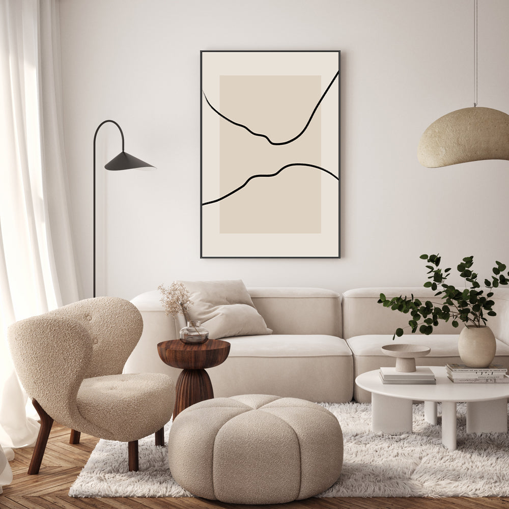 wall-art-print-canvas-poster-framed-Soft Harmony , By Elena Ristova-GIOIA-WALL-ART