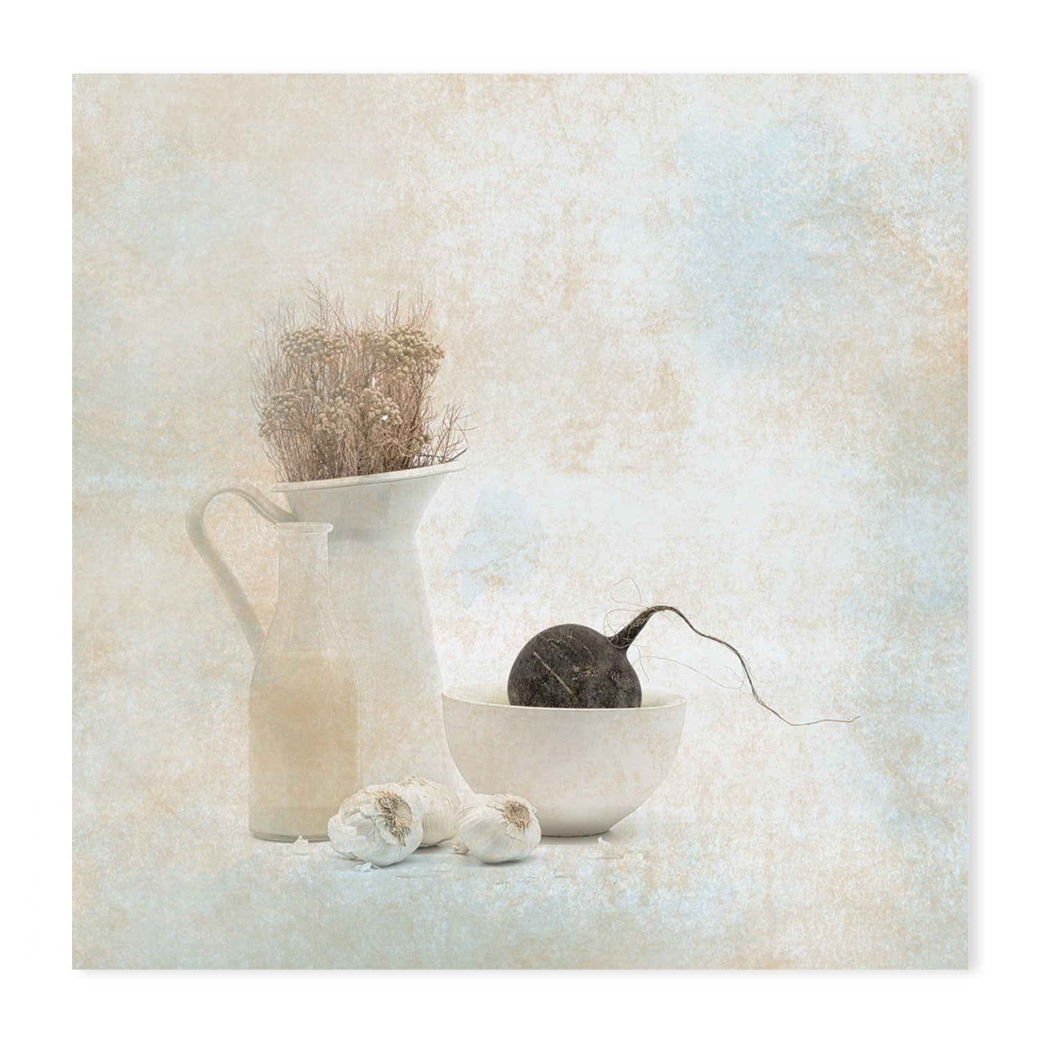 wall-art-print-canvas-poster-framed-Soft Impression With Rammenas And Milk, by Saskia Dingemans-by-Plus X Studio-Gioia Wall Art