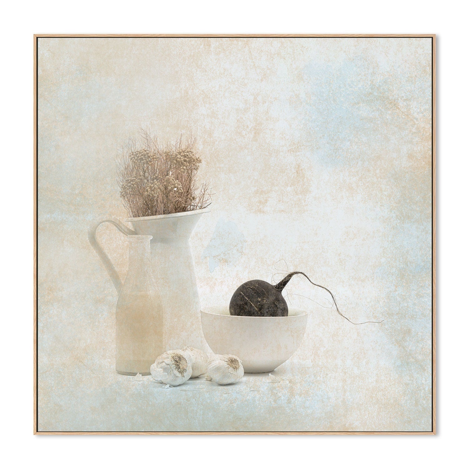 wall-art-print-canvas-poster-framed-Soft Impression With Rammenas And Milk, by Saskia Dingemans-by-Plus X Studio-Gioia Wall Art