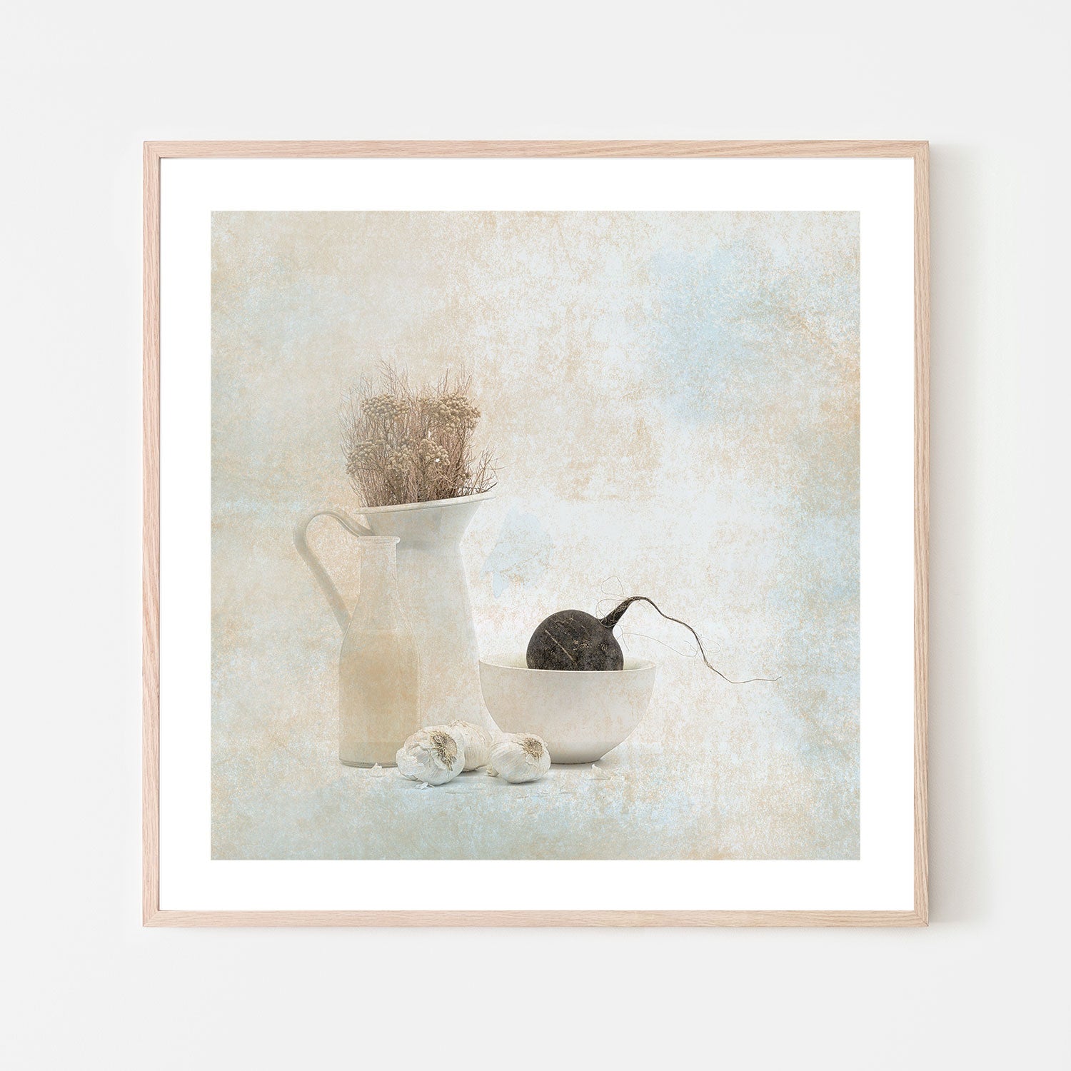 wall-art-print-canvas-poster-framed-Soft Impression With Rammenas And Milk, by Saskia Dingemans-by-Plus X Studio-Gioia Wall Art