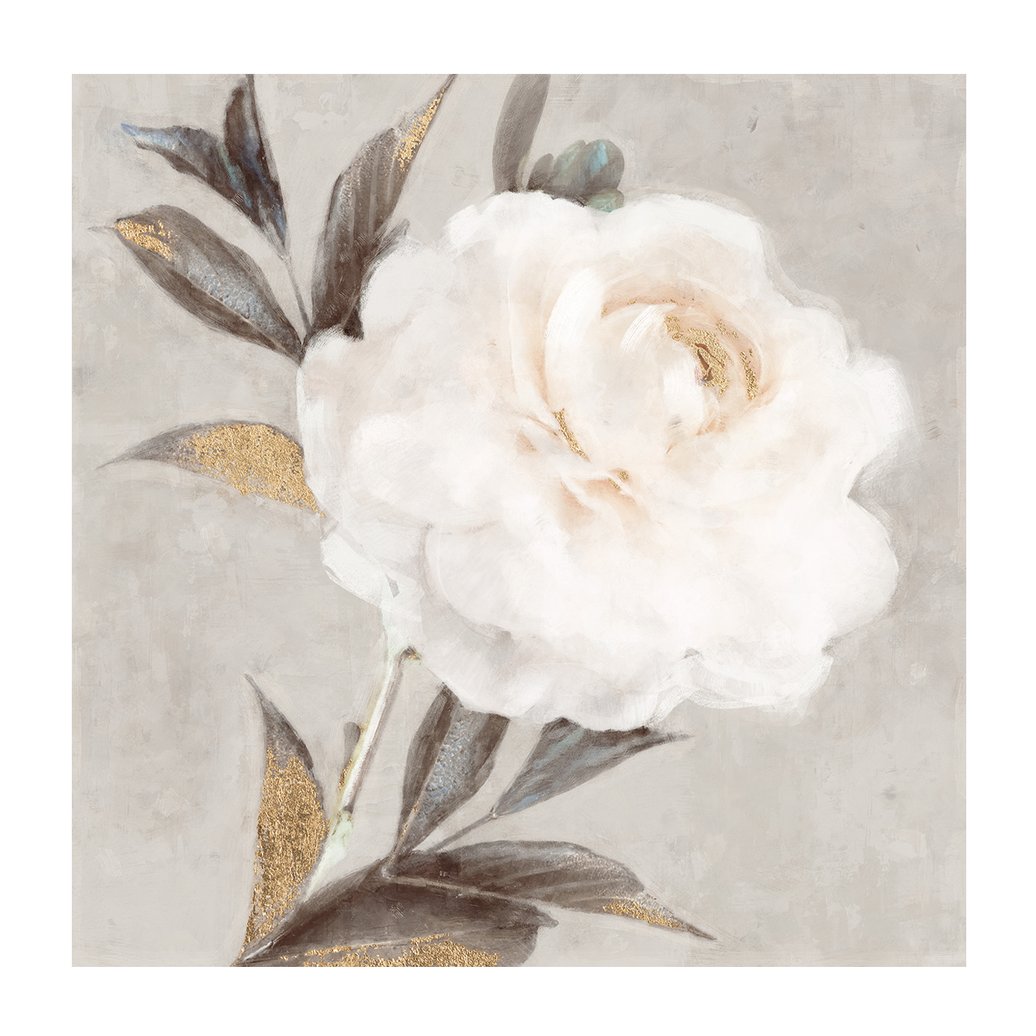 wall-art-print-canvas-poster-framed-Soft Neutral Peony, Style A & B, Set of 2 , By Nina Blue-8