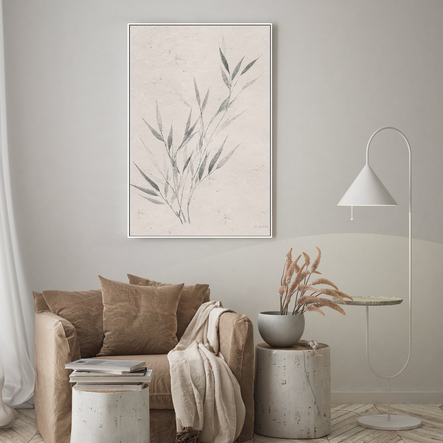 wall-art-print-canvas-poster-framed-Soft Summer Sketches, Style C-by-James Wiens-Gioia Wall Art