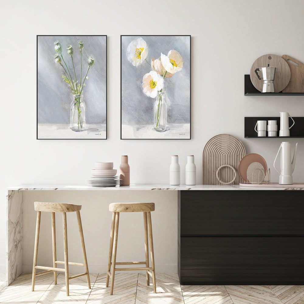 wall-art-print-canvas-poster-framed-Solace And Repose, Set Of 2 , By Danhui Nai-GIOIA-WALL-ART