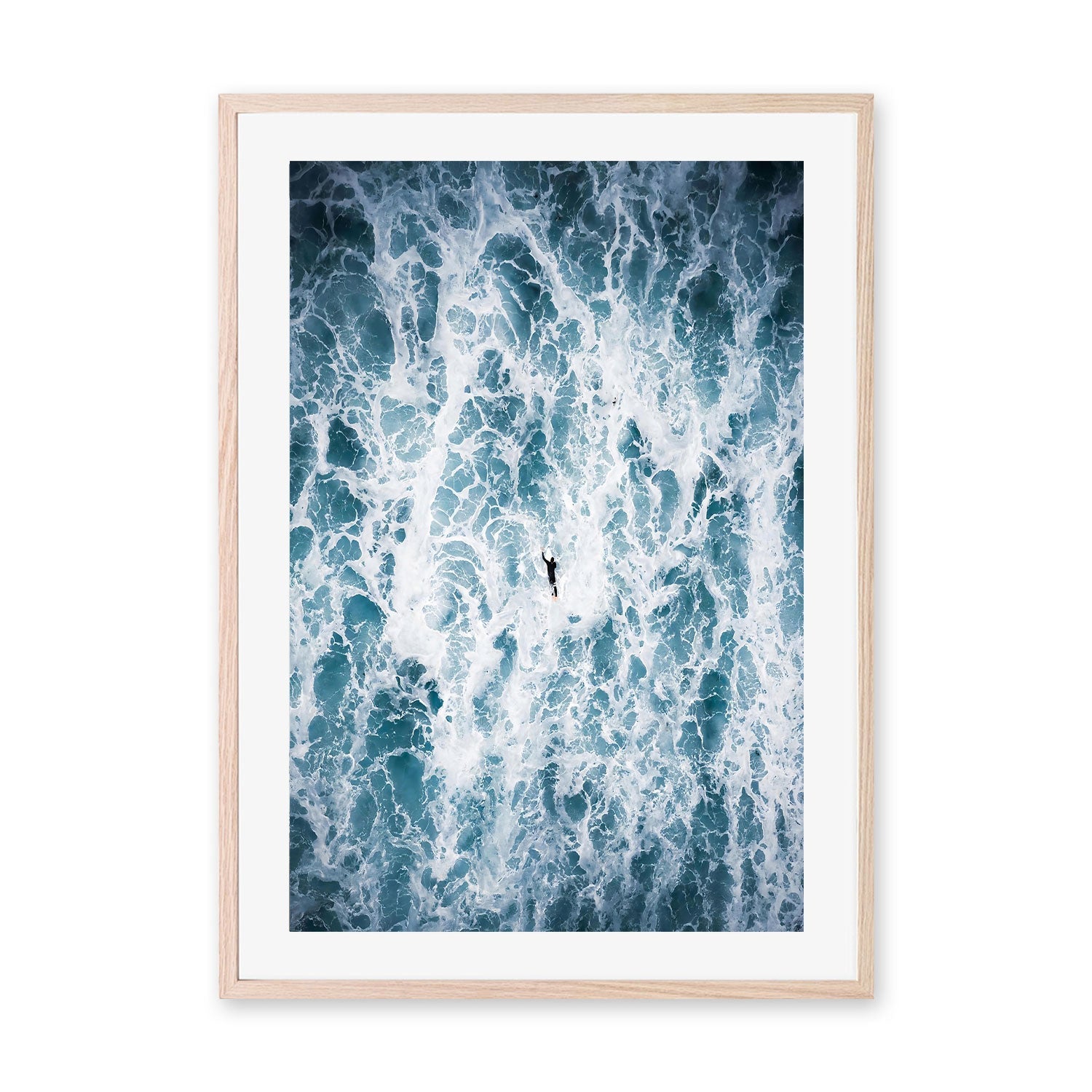 wall-art-print-canvas-poster-framed-Solo Surfer , By Max Lissendon-GIOIA-WALL-ART