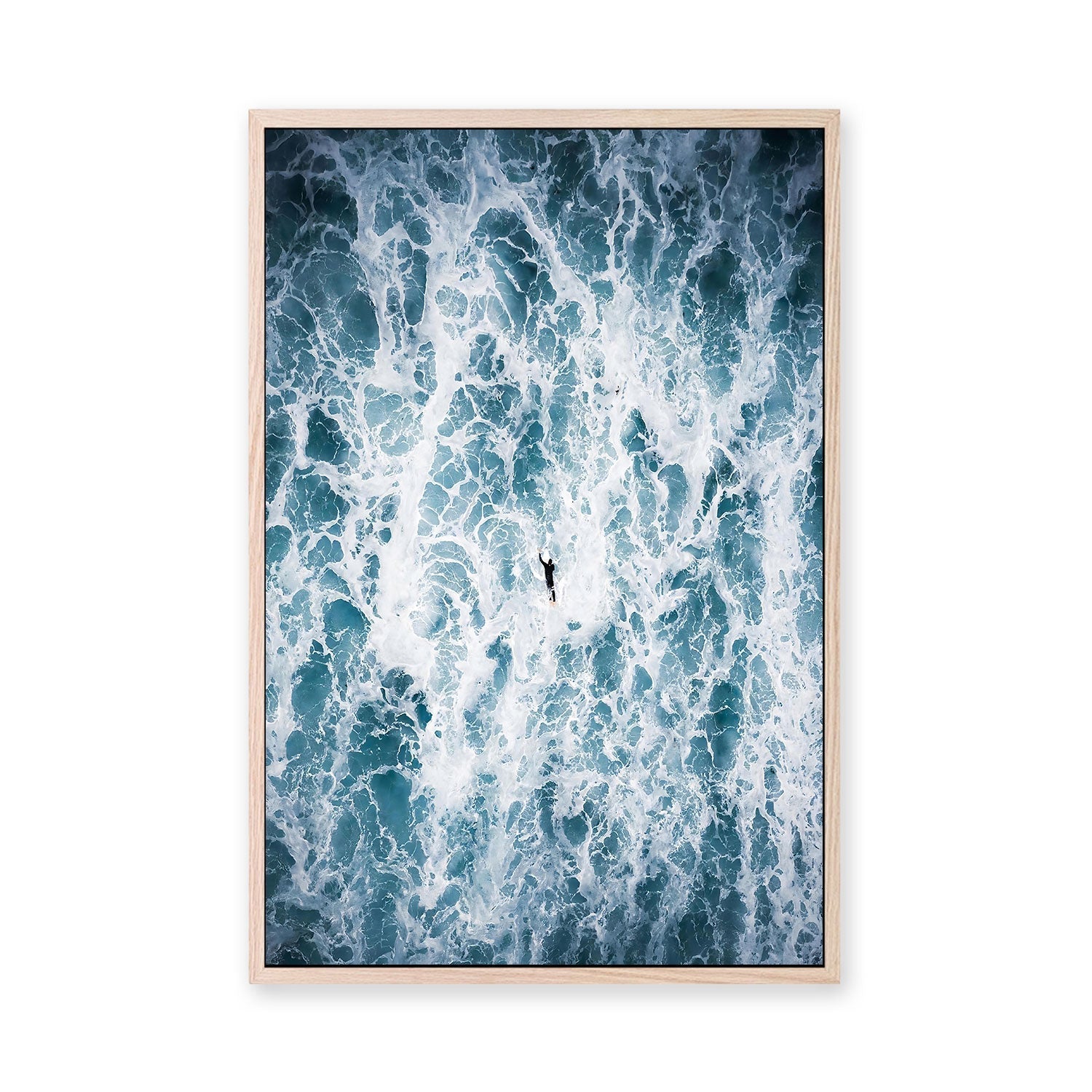 wall-art-print-canvas-poster-framed-Solo Surfer , By Max Lissendon-GIOIA-WALL-ART