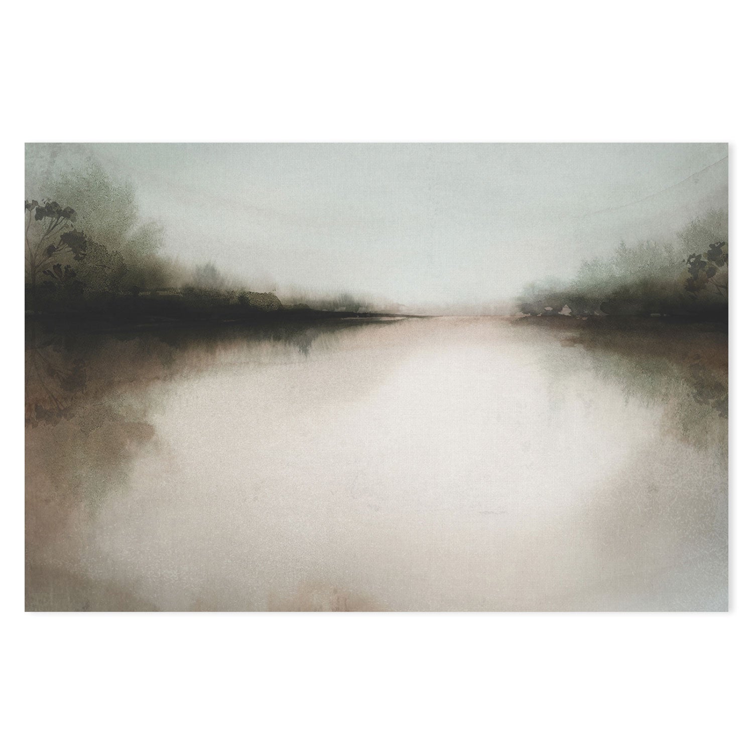 wall-art-print-canvas-poster-framed-South Esk River at Dusk Landscape-by-Dear Musketeer Studio-Gioia Wall Art