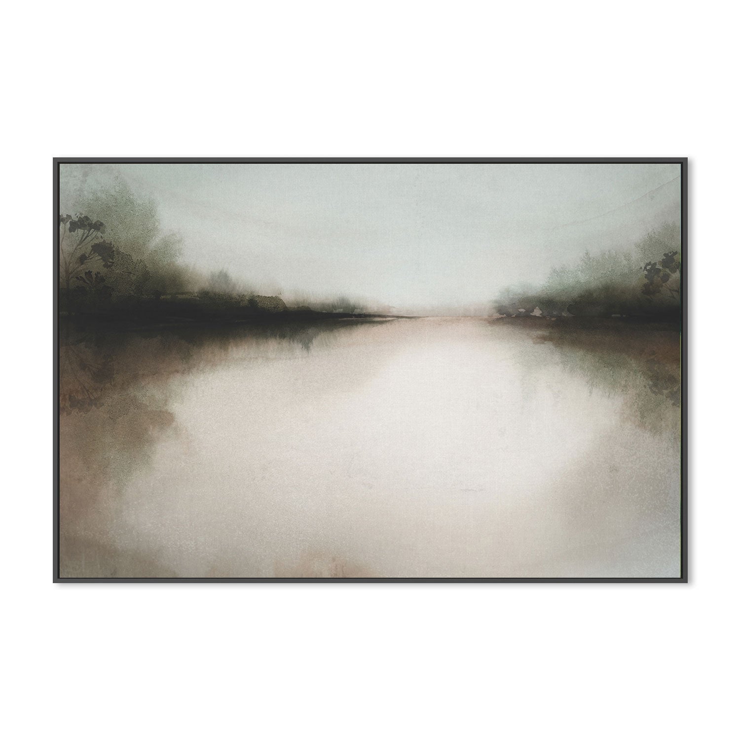 wall-art-print-canvas-poster-framed-South Esk River at Dusk Landscape-by-Dear Musketeer Studio-Gioia Wall Art