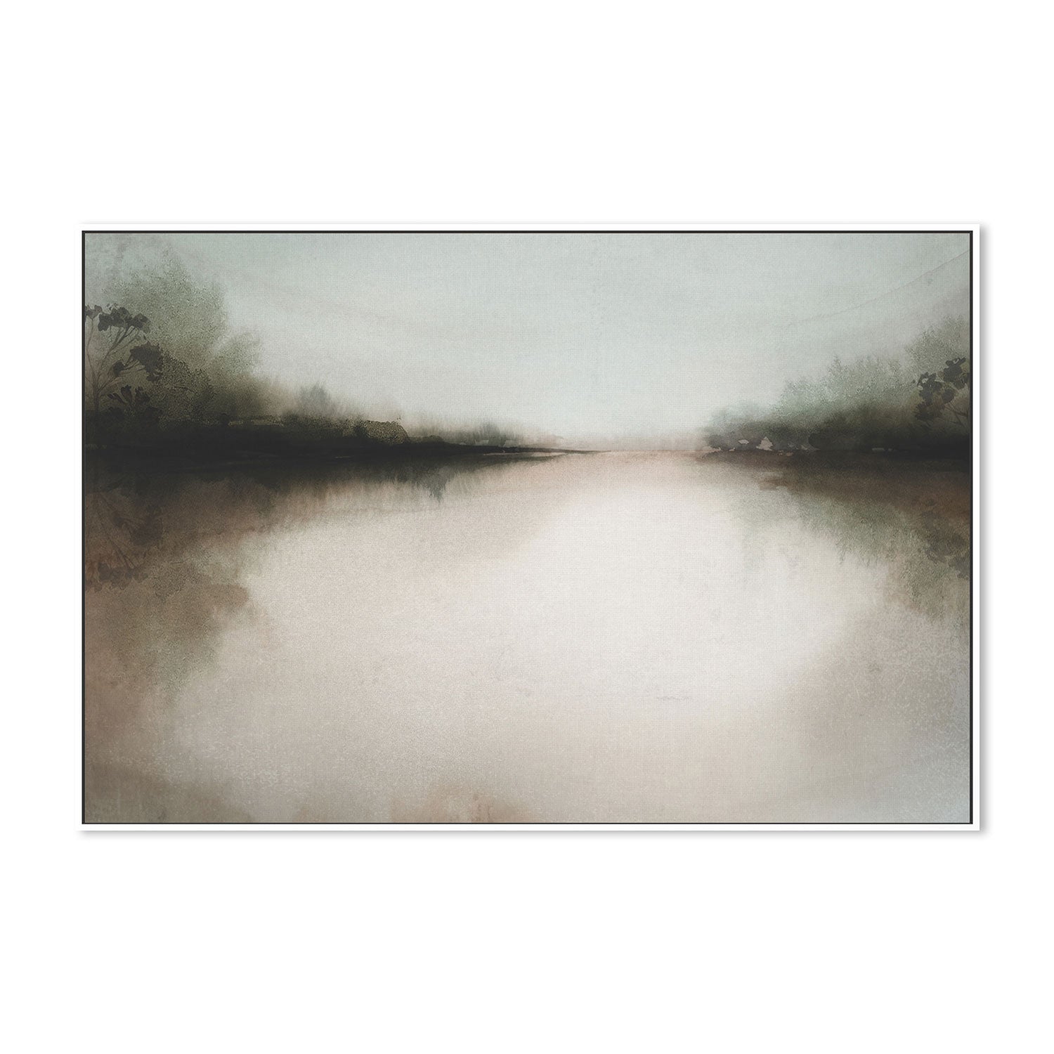 wall-art-print-canvas-poster-framed-South Esk River at Dusk Landscape-by-Dear Musketeer Studio-Gioia Wall Art