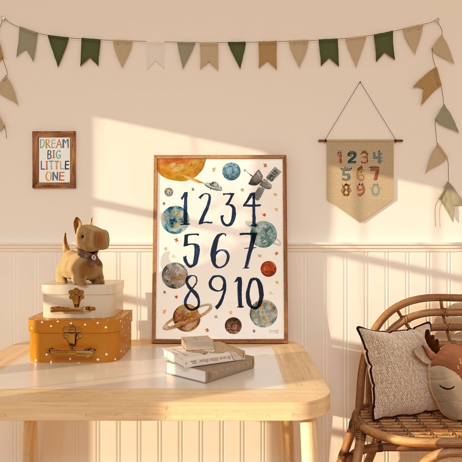 wall-art-print-canvas-poster-framed-Space Numbers , By Pip and Phee-7