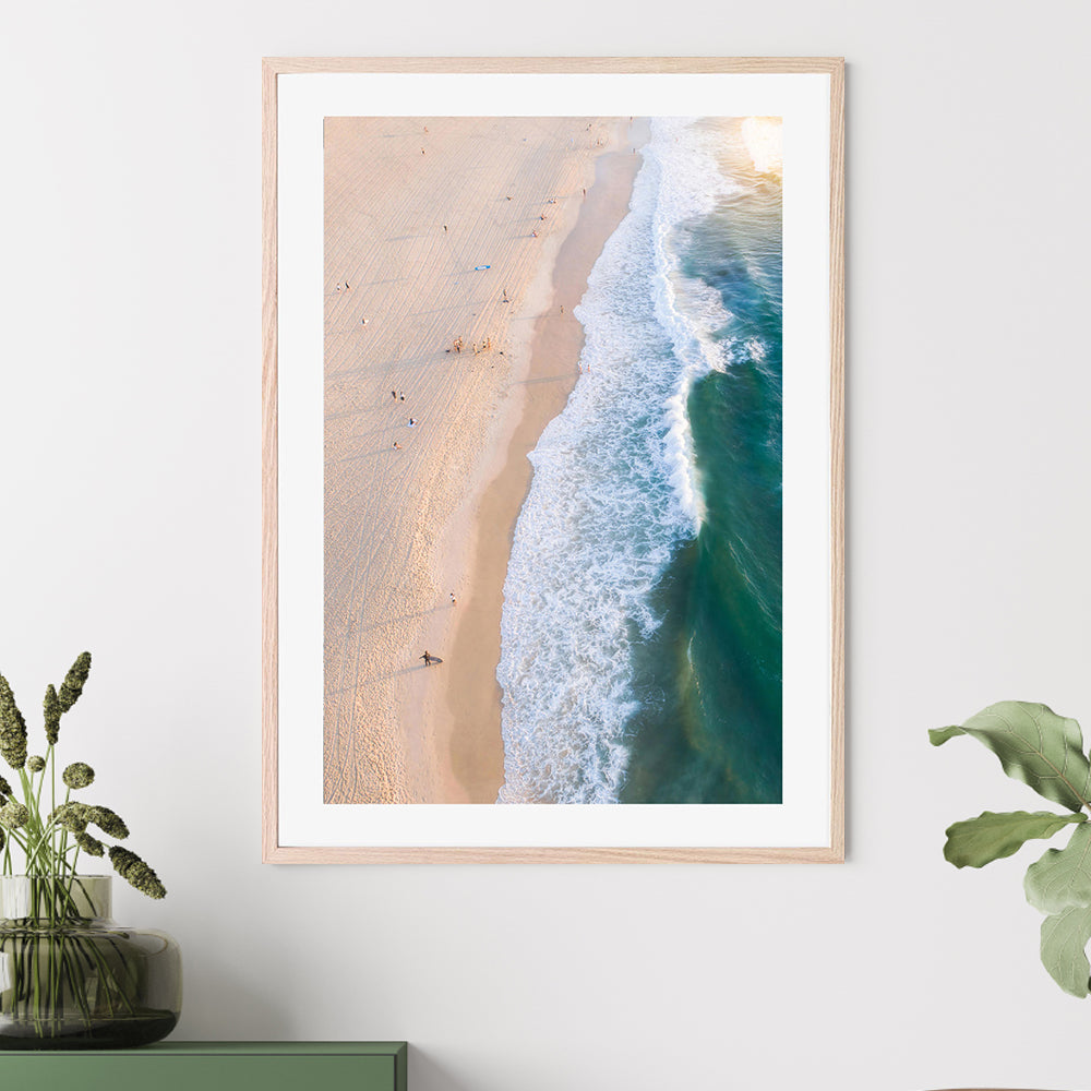 wall-art-print-canvas-poster-framed-Sparse Shores , By Max Lissendon-GIOIA-WALL-ART