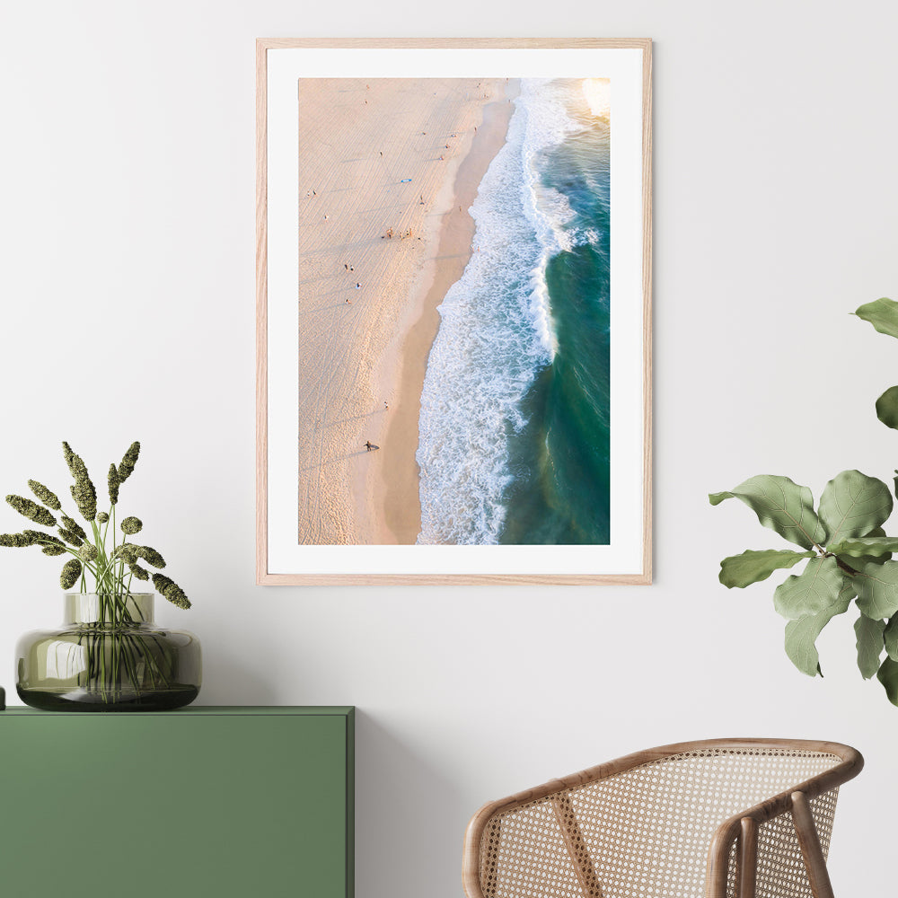 wall-art-print-canvas-poster-framed-Sparse Shores , By Max Lissendon-GIOIA-WALL-ART