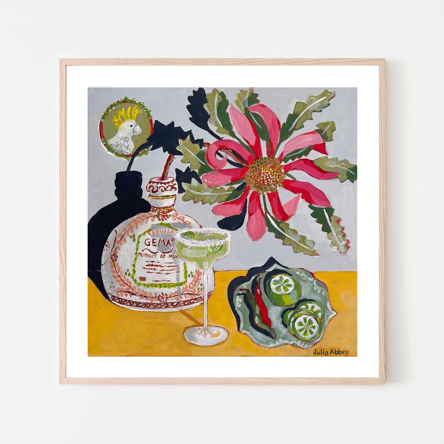 wall-art-print-canvas-poster-framed-Spicy Margarita , By Julia Abbey-6