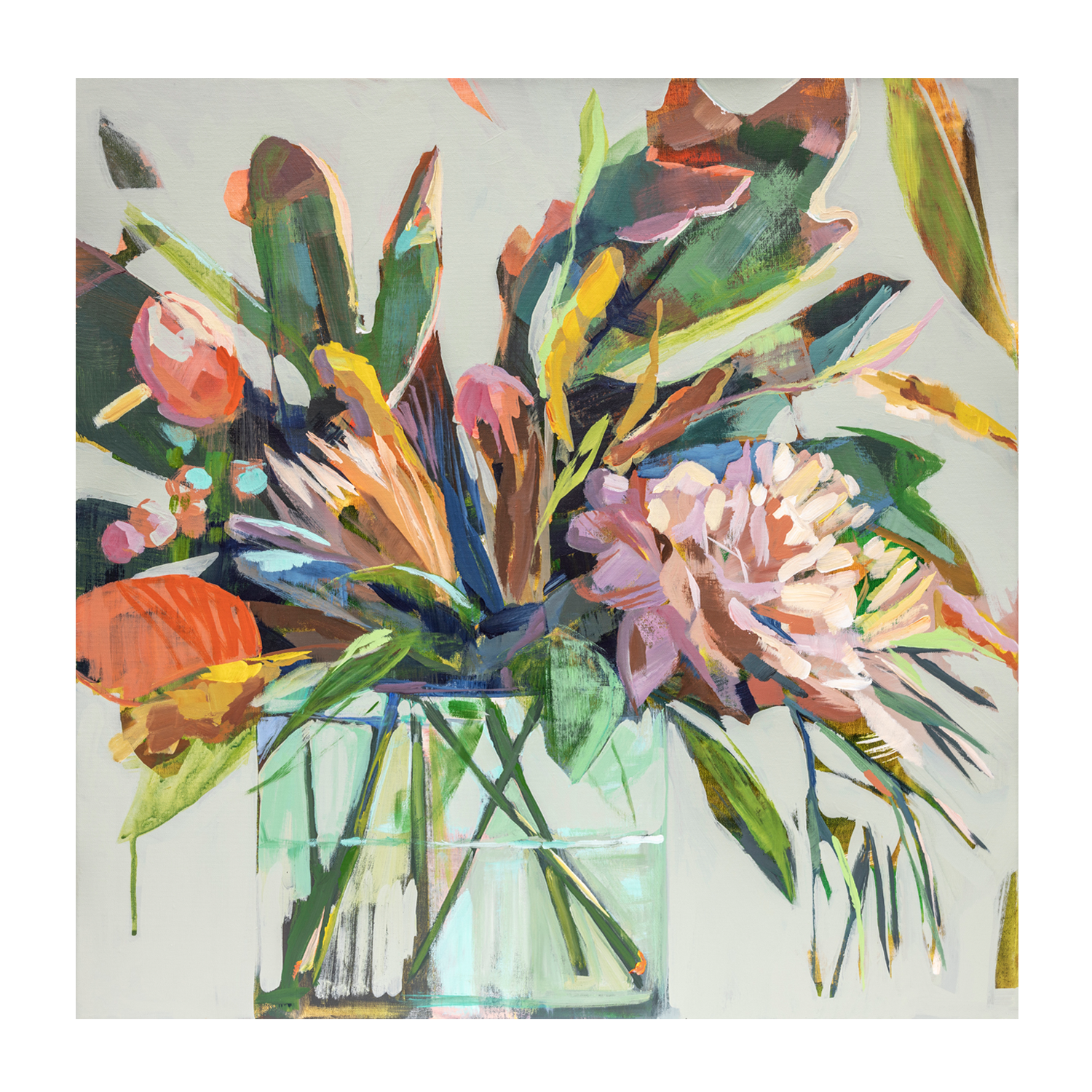 wall-art-print-canvas-poster-framed-Spike Bouquet , By Jenny Westenhofer Art-1