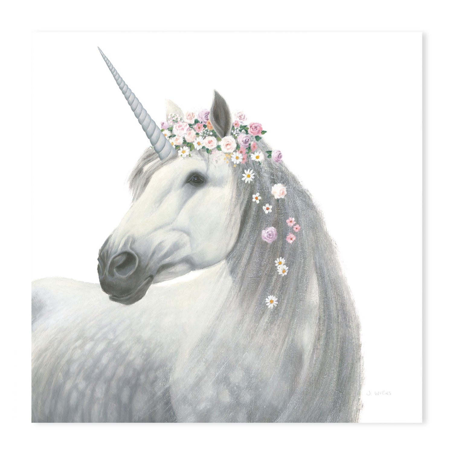 wall-art-print-canvas-poster-framed-Spirit Unicorn, Style B-by-James Wiens-Gioia Wall Art