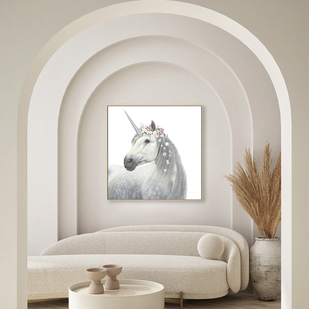 wall-art-print-canvas-poster-framed-Spirit Unicorn, Style B-by-James Wiens-Gioia Wall Art