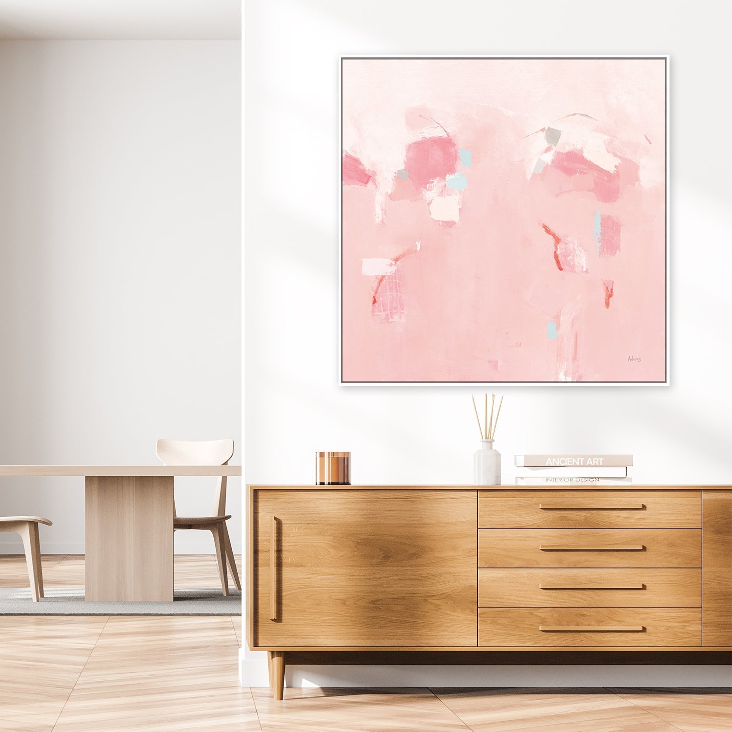 wall-art-print-canvas-poster-framed-Splash Pink-by-Phyllis Adams-Gioia Wall Art