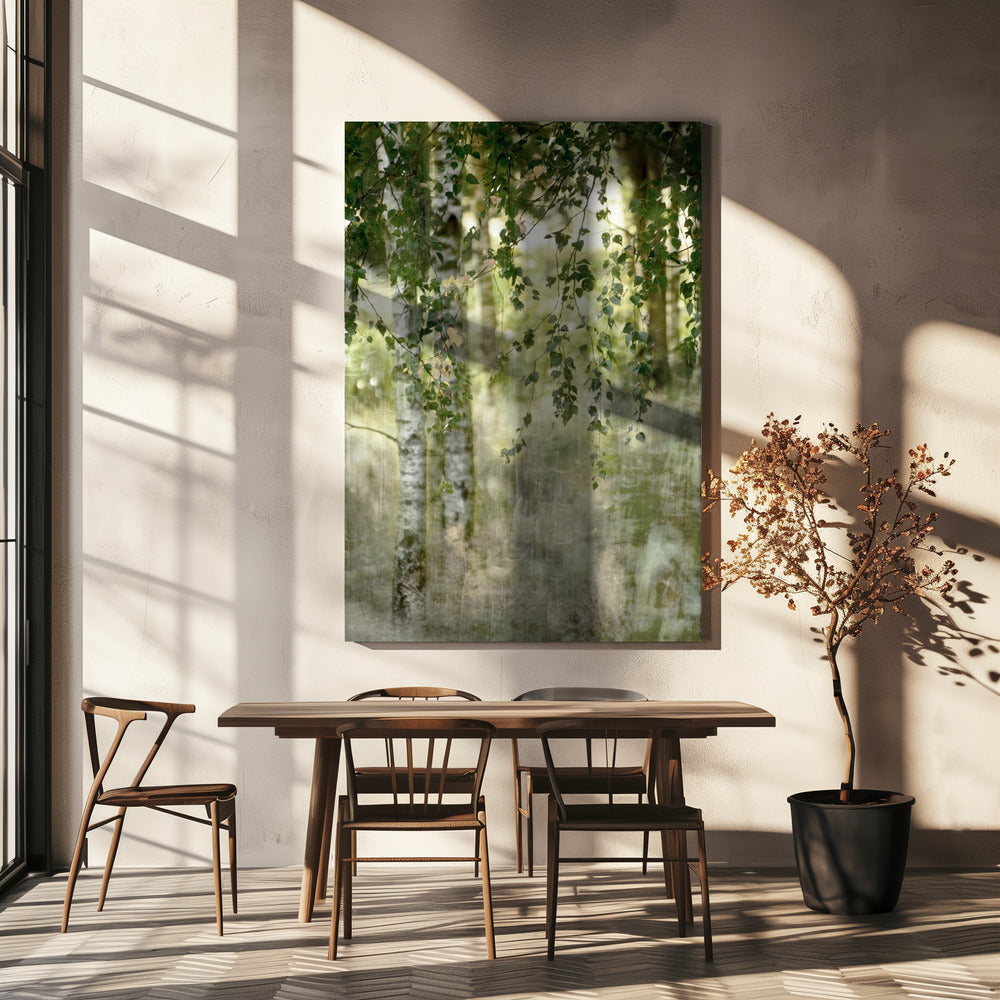 wall-art-print-canvas-poster-framed-Spring birch , By Christina Sillen-4