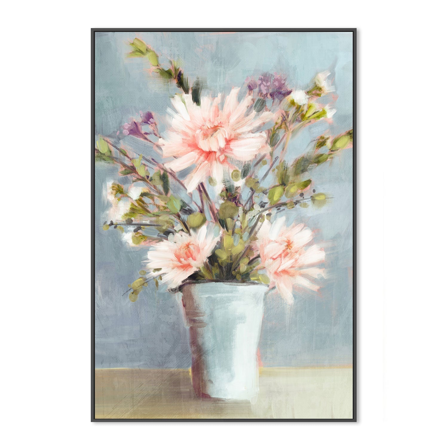 wall-art-print-canvas-poster-framed-Spring Florals, Style A , By Nina Blue-3