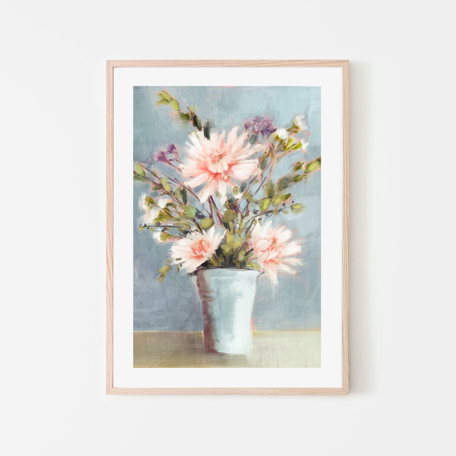 wall-art-print-canvas-poster-framed-Spring Florals, Style A , By Nina Blue-6